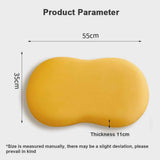 Soft and Comfortable Cat Belly Pillow Home Memory Foam Pillow Cervical Deep Sleep Memory Pillow High Pillow - Pink - Size 55 * 35 * 11cm In Australia - Darrahopens