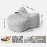Legacy Leg & Knee Foam Support Pillow for Side Sleepers Soothing Relief for Back, Hips, Knees, Joints, Nerves & Muscles - Purple - Size 25.5cm*23cm