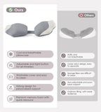 Pregnancy Pillows for Sleeping, Memory Foam Maternity Pillow Support for Back Belly HIPS, Adjustable Travel Wedge Pillow for Pregnant Women, Side Sleeping Pregnant Pillows with Cooling Pillowcase - Gray - Size 27.5in*15.7in