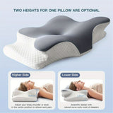 Ergonomic Pillow Memory Foam Pillow Cervical Support Pillow Neck And Shoulder