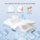 Ergonomic Pillow Memory Foam Pillow Cervical Support Pillow Neck And Shoulder