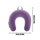 Reading Lap Pillow Ergonomic U Shape Cushion | Reading Pillow for Bed for Adults Elbow Rest Reduces Fatigue Desk Couch Floor Sofa Sitting Working Crocheting Writing - Purple - Size 40cm*34cm In Australia - Darrahopens