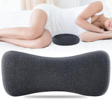 Lumbar Support Pillow for Sleeping Memory Foam Lumbar Pillow for Lower Back Pain Relief Back Support Pillow for Side,Back and Stomach Sleepers-Bed Wedge Bolster Pillow Bed Rest Pillow(Gray) In Australia - Darrahopens