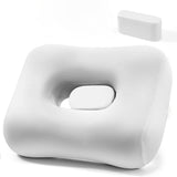 Side Sleeper Pillow - Face & Neck Relief, Dual-Mode 2-in-1, 60D Memory Foam, Dual-Height: 4" & 5", Cervical Support for Side Sleepers, Cooling Washable Cover - White - Size 60cm*38cm