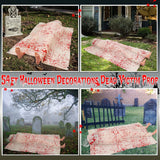 5.4ft Halloween Decorations Outdoor Props - Scary Hallowmas Back from The Grave Dead Victim Prop for Haunted House Party Decor(Assembly Needed) Red In Australia - Darrahopens