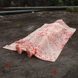 5.4ft Halloween Decorations Outdoor Props - Scary Hallowmas Back from The Grave Dead Victim Prop for Haunted House Party Decor(Assembly Needed) Red In Australia - Darrahopens