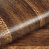 Walnut Contact Paper Wood Grain Peel and Stick Countertops Waterproof Counter Top Contact Paper Wood Wallpaper Brown Walnut Vinyl Wrap for Cabinets Desk Wallpaper Removable Veneer 15.8inx78.8in In Australia - Darrahopens