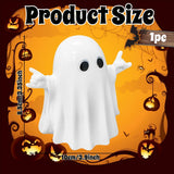 Halloween Ghost Figurine - Funny Ghost Statue, Cute Rock Ghost for Gift Props Tabletop Home Decor Ghosts Halloween Decorations Indoor