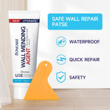 Spackle Wall Repair Kit, 3-Pack Wall Mending Agent with Tools | Includes Scraper, Sandpaper, And Aluminum Patches. For Cracks And Nail Holes - White - Size 2 Pack In Australia - Darrahopens