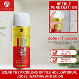 Tile Empty Drum Agent – Strong Adhesion, Eco-Friendly & Easy 4-Step Repair for Hollow, Warped or Loose Tiles – Perfect for Bathrooms, Kitchens, Floors, Walls, Balconies, and Patios