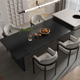 Black Wood Contact Paper Wood Grain Peel and Stick Countertops Waterproof Counter Top Contact Paper Wood Wallpaper Brown Walnut Vinyl Wrap for Cabinets Desk Wallpaper Removable Veneer 15.8inx78.8in