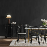 Black Wood Contact Paper Wood Grain Peel and Stick Countertops Waterproof Counter Top Contact Paper Wood Wallpaper Brown Walnut Vinyl Wrap for Cabinets Desk Wallpaper Removable Veneer 15.8inx78.8in