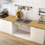 Light Oak Contact Paper Wood Grain Peel and Stick Countertops Waterproof Counter Top Contact Paper Wood Wallpaper Brown Walnut Vinyl Wrap for Cabinets Desk Wallpaper Removable Veneer 15.8inx78.8in