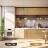 Light Oak Contact Paper Wood Grain Peel and Stick Countertops Waterproof Counter Top Contact Paper Wood Wallpaper Brown Walnut Vinyl Wrap for Cabinets Desk Wallpaper Removable Veneer 15.8inx78.8in In Australia - Darrahopens