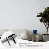 Matte White Contact Paper Wood Grain Peel and Stick Countertops Waterproof Counter Top Contact Paper Wood Wallpaper Brown Walnut Vinyl Wrap for Cabinets Desk Wallpaper Removable Veneer 15.8inx78.8in
