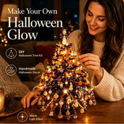 New DIY Beaded Christmas Tree Kit, Handmade Mini Desk Xmas Bead Art, 3D Crystal Bead Christmas Tree Making Kit, Colorful Beads&Wire,Holiday Tabletop Decoration - 5pcs Mix - Size 20.5*12*3cm