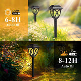 4 Pack Solar Lights Outdoor Waterproof Garden Lights with Warm LED Light Landscape Lighting for Yard Patio Lawn Walkway Driveway - White - Size 4 Pack In Australia - Darrahopens