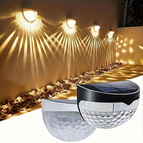 Raised Garden Bed Solar Lights Magnetic with Dusk to Dawn Sensors Wide Angle IPX4 Waterproof Solar Powered Lights Outdoor for Planter Raised Beds Garden Patio Yard Fence, Warm White - White - Size 1 Pack