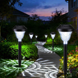 Solar Landscape Lights 4-Pack 10-LED Warm White Outdoor Lights Garden Lights - Warm White - Size 13.4in In Australia - Darrahopens