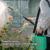 5L Electric Garden Sprayer USB Rechargeable 3 Nozzles 5L large tank, USB rechargeable for battery, 3 nozzle types, ABS body, efficient coverage
