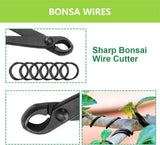 Gardening Bonsai Tool Sets 15pcs Carbon Steel Garden Plant Trimming Kit Scissor Cutter Shear Heavy Duty Nylon Case Outdoor Entrenching Tools
