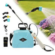 Darrahopens Home & Garden > Garden Tools > Gardening Tools 5L Electric Garden Sprayer with Telescopic Wand 3 Mist Nozzles, Shoulder Strap, Rechargeable Battery. Ideal for Yard, Lawn, and Garden Watering In Australia - Darrahopens