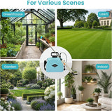 5L Electric Garden Sprayer with Telescopic Wand 3 Mist Nozzles, Shoulder Strap, Rechargeable Battery. Ideal for Yard, Lawn, and Garden Watering