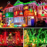 LED White Christmas Lights Outdoor, String Lights Plug in | Extendable, 8 Modes Christmas Tree Light, Timer, Durable, for Room Garden Patio Porch Wedding Christmas Halloween Decoration - Red & Green - Size 50m 400-LED Light String with 3m Extension Cable