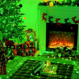 LED White Christmas Lights Outdoor, String Lights Plug in | Extendable, 8 Modes Christmas Tree Light, Timer, Durable, for Room Garden Patio Porch Wedding Christmas Halloween Decoration - Green - Size 30m 300-LED Light String with 3m Extension Cable