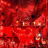 LED White Christmas Lights Outdoor, String Lights Plug in | Extendable, 8 Modes Christmas Tree Light, Timer, Durable, for Room Garden Patio Porch Wedding Christmas Halloween Decoration - Red - Size 10m 100-LED Light String with 3m Extension Cable