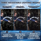 4Pack 30" Bendable LED Flashlight Stick Rechargeable, Classic with 1 Pair Gloves, Flexible Work Light Stick, High Lumen 3 Brightness Modes, 360° Rotate, Car Repair Mechanical Inspection - White - Size 4Pack