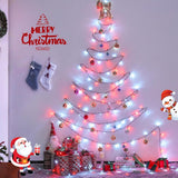 LED White Christmas Lights Outdoor, String Lights Plug in | Extendable, 8 Modes Christmas Tree Light, Timer, Durable, for Room Garden Patio Porch Wedding Christmas Halloween Decoration - Red & White - Size 20m 200-LED Light String with 3m Extension Cable