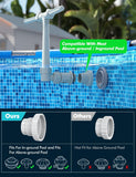 Upgrade Pool Fountain - Dual Spray Water Fountains for Above Ground/Inground Pools, 2-in-1 Adjustable Waterfall Pool Sprinkler Fountain In Australia - Darrahopens