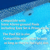 Pool Inlet Strainer Water Jet Connector Kits Compatible with Intex Above Ground Pool Strainers Replacement Parts,Includes Inlet Nozzle,Outlet Strainer Grid,Hole Plug 1.25 Inch Fittings In Australia - Darrahopens