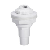 Pool Return Jet Fitting Above Ground Pool Complete Pool Return Jet Kit with Gaskets and Hose Adapter - White - Size 1pcs