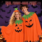 4 PCS Halloween Costume Set for Women Adult, Perfect for Halloween | All-in-One Halloween Costume Set with Double-Sided Poncho, Striped Tights, Candy Bag for Halloween Cosplay In Australia - Darrahopens