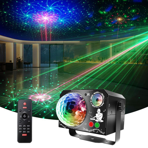 Disco Ball Light RGB Magic Ball Strobe Pattern Light with UV Light, Suitable for Home Parties, Halloween Parties, Bars, Christmas Parties and Weddings In Australia - Darrahopens