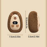Rechargeable Hand Warmer Plush Animal Hand Warmer USB Hand Warmer 3-Setting - White - Size Fits Adult Hands