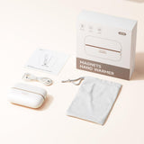 Magnetic Hand Warmers Rechargeable Hand Warmers 2-In-1 Hand Warmers Fast - Beige - Size Fits Adult Hands