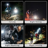 COB Rechargeable Keychain Flashlight 2Pack, High Lumen Super Bright LED Work Light with Magnet,Clip,Bottle Opener for Dog Walking,Car Repair, Emergency,Camping,EDC