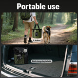 Portable Camping Shower, 6000mAh Rechargeable Outdoor Shower Pump 4 Spray Modes & Speeds, Ipx7 Waterproof, LED Display, Portable Shower for Camping, Car & Pet - Gray - Size 5.3-gallon bucket, spray gun, and bath bomb