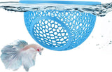 Floating Betta Hide & Shrimp Cave – 3D Printed Aquarium Hammock, Feeder & Rest Spot – Floating Betta Log & Cave Decor for Nano Tanks, Corydoras, Shrimp & Small Fish – Safe PLA, Patent Pending - Pink - Size S
