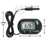 Aquarium Thermometer, Fish Tank Thermometer, Digital Temperature Test, with Large LCD Display (1 Pack) In Australia - Darrahopens