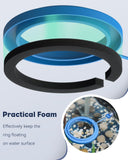 Betta Feeding Ring, Prevent Water Turbulence from Washing Food into Filter, Practical Round Floating Food, Suitable for Guppy, Goldfish and Other Small Fish (5 Pc)