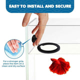 Betta Feeding Ring, Prevent Water Turbulence from Washing Food into Filter, Practical Round Floating Food, Suitable for Guppy, Goldfish and Other Small Fish (5 Pc) In Australia - Darrahopens