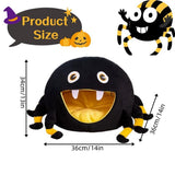Black Spider Cat Nest Halloween Puppy Cave Warm Kitten Bed with Removable Washable Cushion In Australia - Darrahopens