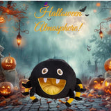 Black Spider Cat Nest Halloween Puppy Cave Warm Kitten Bed with Removable Washable Cushion In Australia - Darrahopens