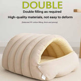 Cozy Monster Cat Bed, Cave Style Pet Bed, Cat Beds for Indoor Cats, Cat Cave Bed Cat Tent with Removable Cushion, Warm Cave Nest Sleeping Bed Puppy House for Cats Small Dogs - Pink - Size 30cm*28cm*20cm In Australia - Darrahopens