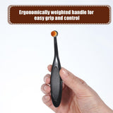6pcs Pro Applicator Brush for Pets, Eye Comb For Small Dogs, Tear Stain Remover with Washable Superfine Fiber Long Tapered Bristles, Small Pet Tear Stain Remover for Dogs, Cats 4.72 inches