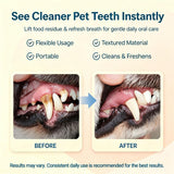 Pet Teeth Cleaning Finger Wipes for Dogs & Cats, Gentle Daily Oral Care Dental Wipes Helps Reduce Plaque Tartar & Freshens Breath, Dog Toothbrush Alternative for Puppies, Kittens & All Breeds,50 Count In Australia - Darrahopens
